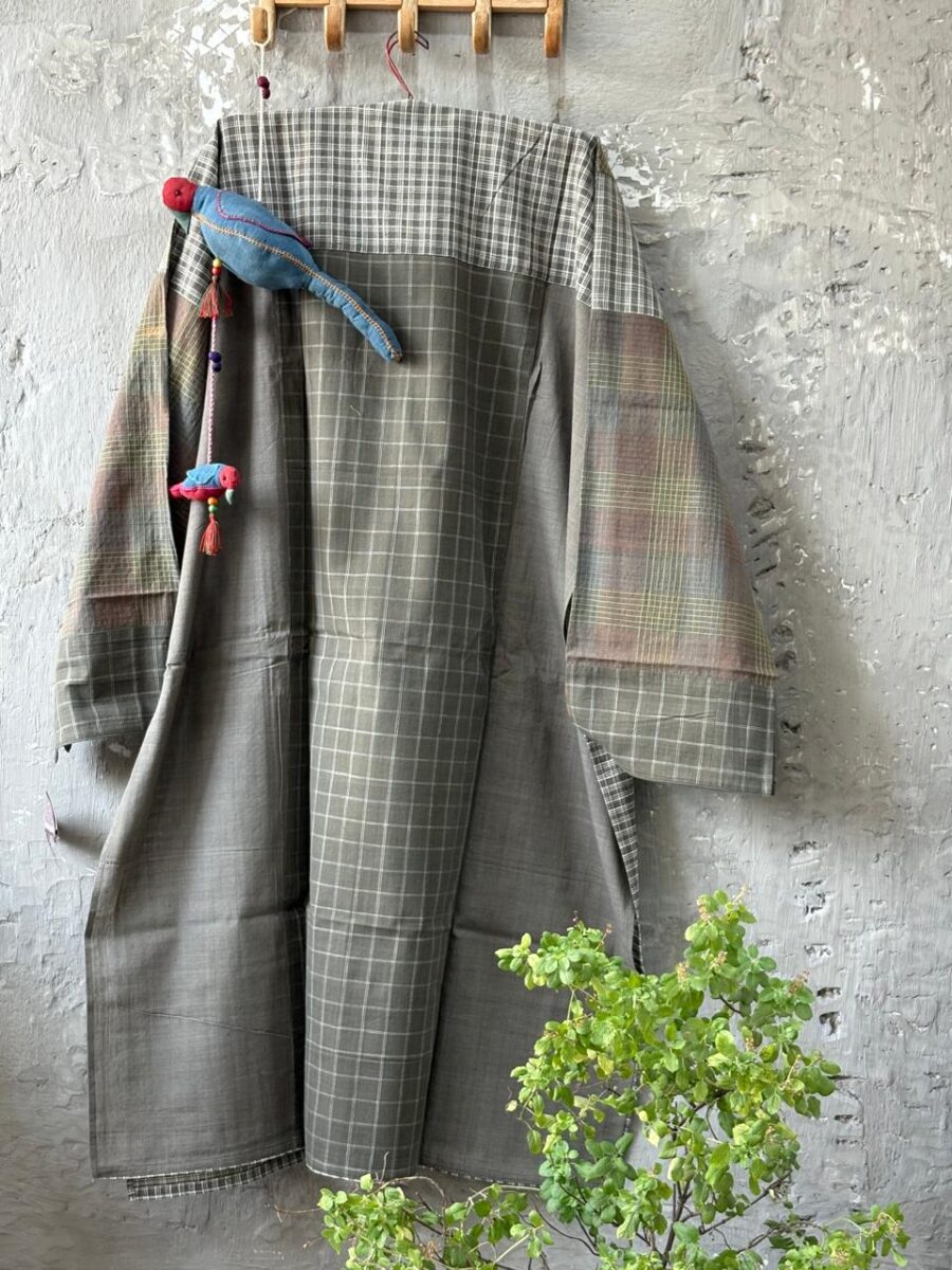 Cotton Handloom - Appliquéd, Embroidered and Textured - Image 4