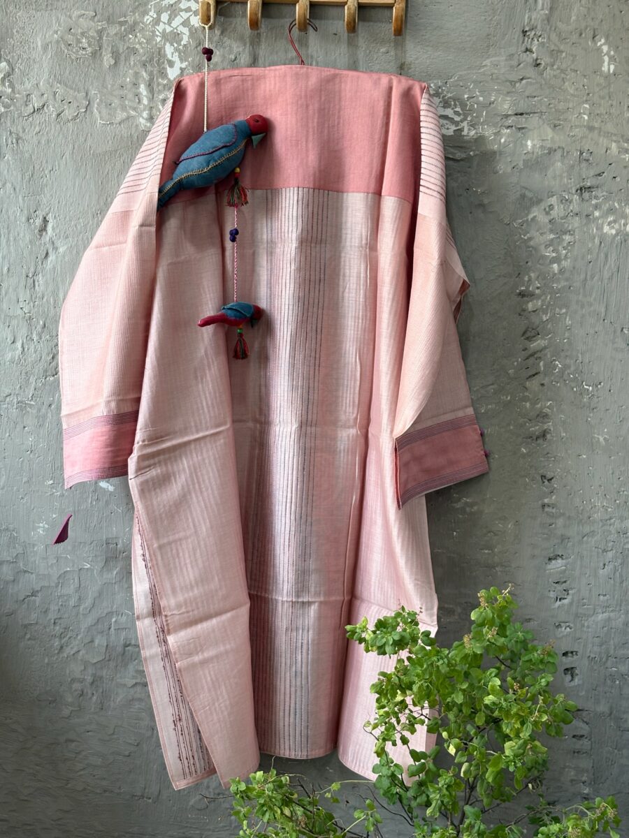 Chanderi - Batic and Textured - Image 4