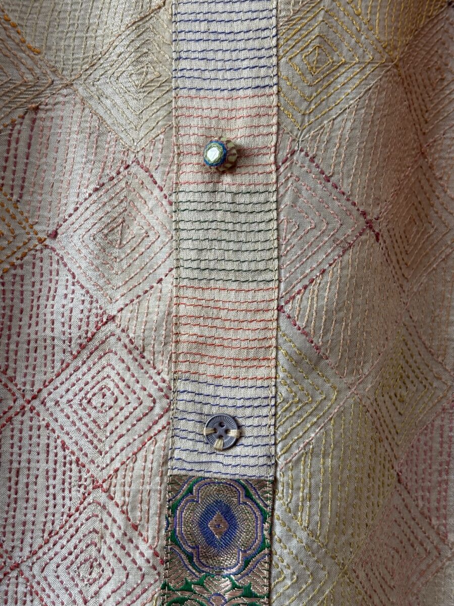 Tussar - Kantha and Textured - Image 3