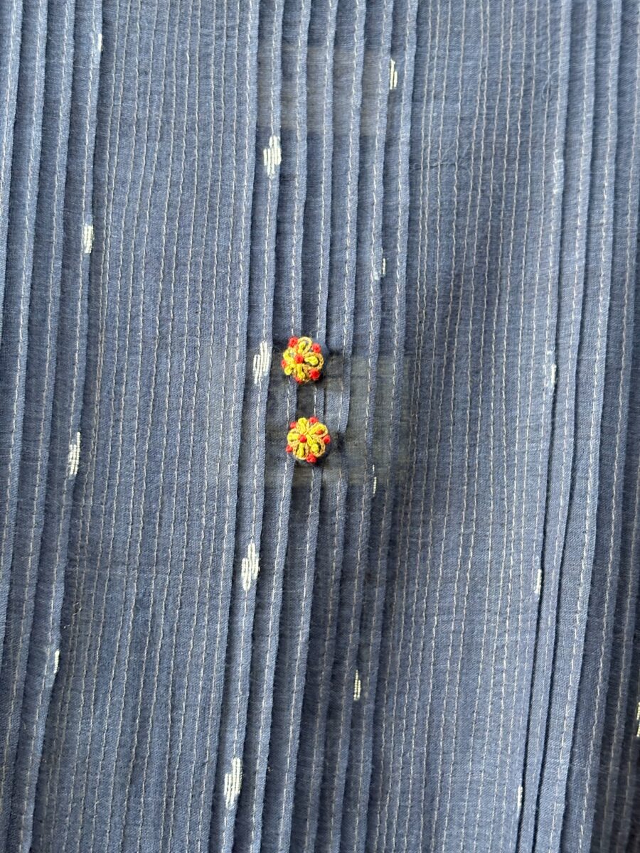 Cotton - Jamdani and Pintucks - Image 3